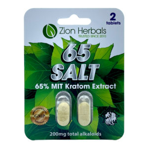 Zion Herbals 65 Salt Extract Tablets, 2 count