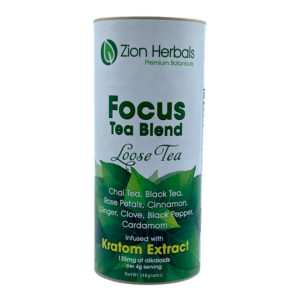 Zion Herbals Focus Tea Blend Kratom