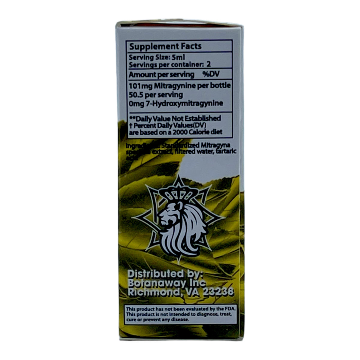 Buy Zion Herbals Lucky 80 80% Liquid Kratom Extract, 10ml