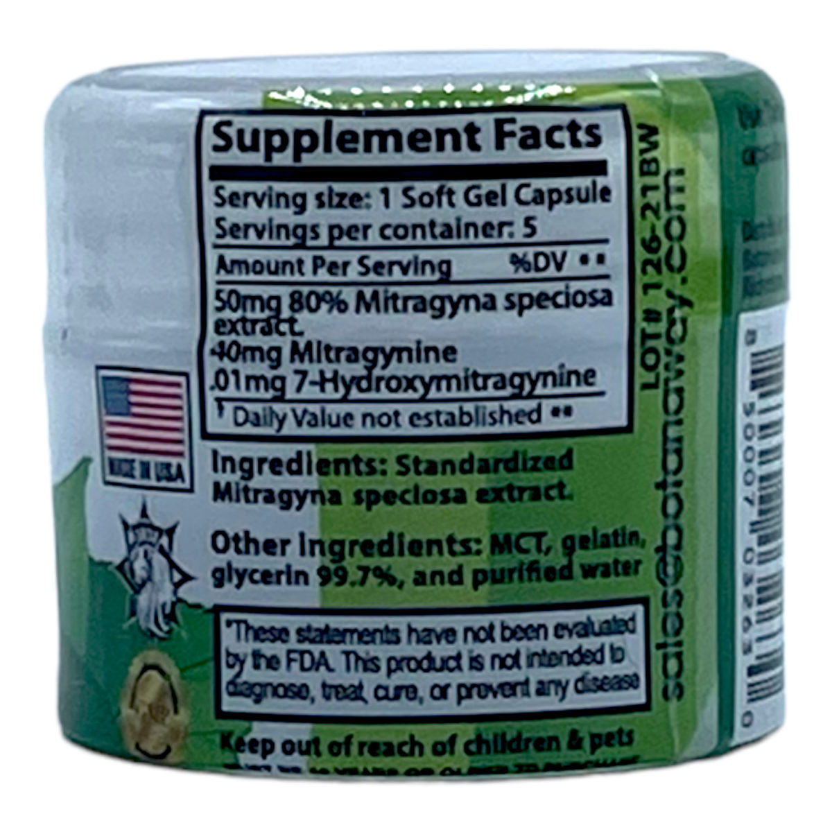 Buy Zion Herbals Liquid Gels 80% Kratom Extract