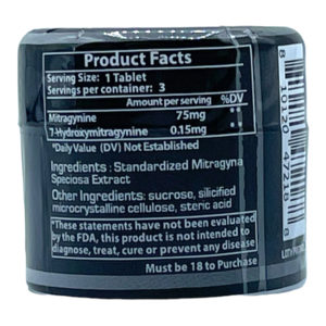 Pure Infinity Platinum Kratom Tablets