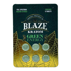 Blaze Green Kratom Extract Tablets