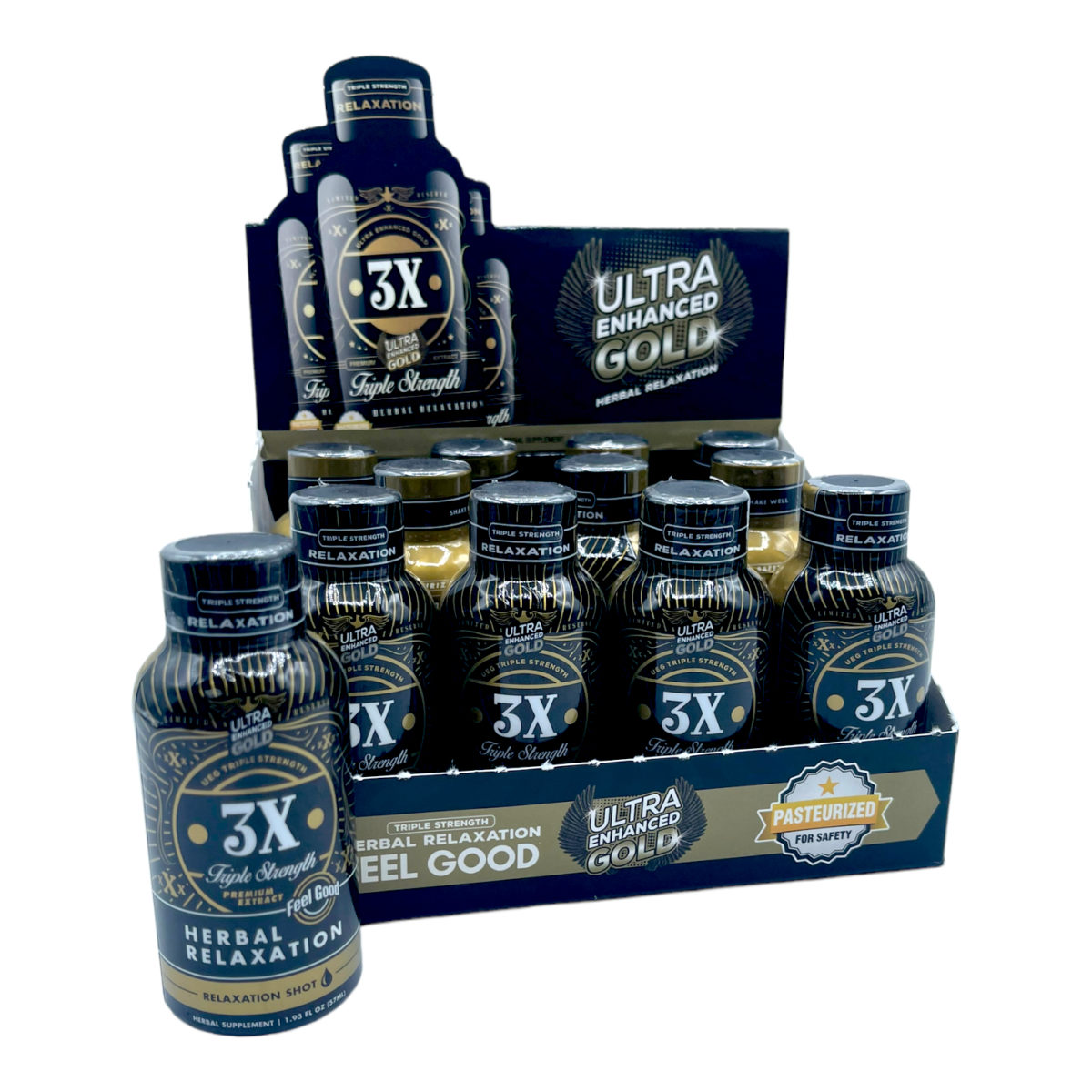 Ultra-Enhanced Gold Triple Strength Kratom Shot