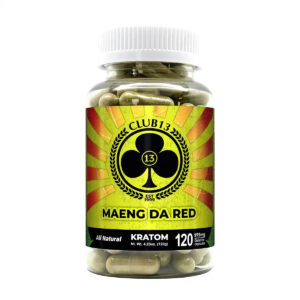 Club 13 Red Maeng Da Kratom Capsules