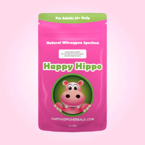 Happy Hippo Elite White Vein Thai Kratom Powder