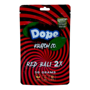 Dope Red Bali 2X Kratom Extract Powder
