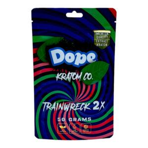 Dope Trainwreck 2X Kratom Extract Powder