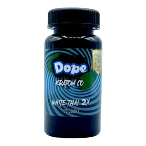 Dope White Thai 2X Kratom Extract Capsules