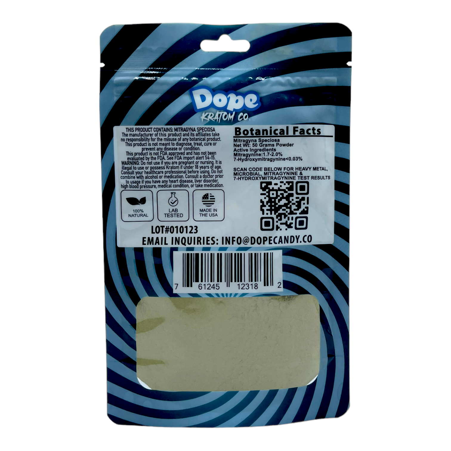 Dope White Thai 2X Kratom Extract Powder - Image 2