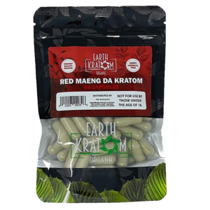 Earth Kratom Red Maeng Da Kratom Capsule