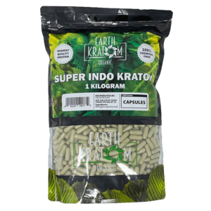 Earth Kratom Super Indo Kratom Capsule - 1000 caps