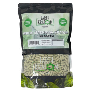 Earth Kratom White Maeng Da Kratom Capsule - 1000 caps