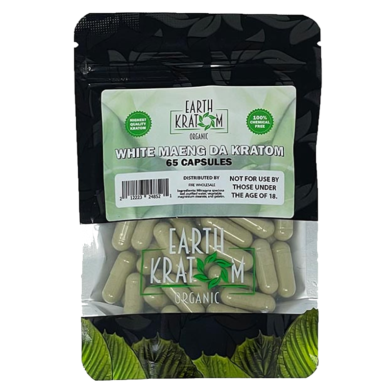 Earth Kratom White Maeng Da Kratom Capsule