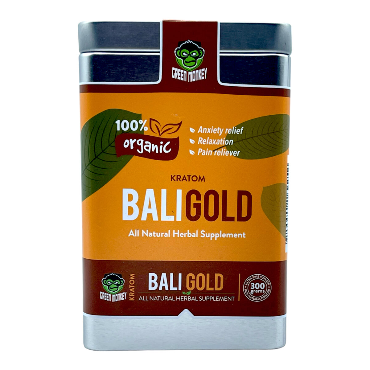Green Monkey Bali Gold Kratom Powder - Image 2