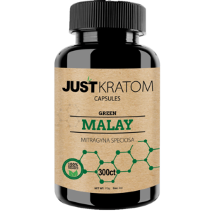 Just Kratom Green Malay Kratom Capsules
