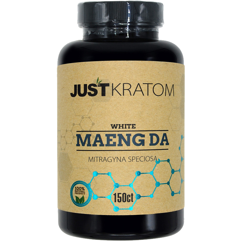 Just Kratom White Maeng Da - 150ct