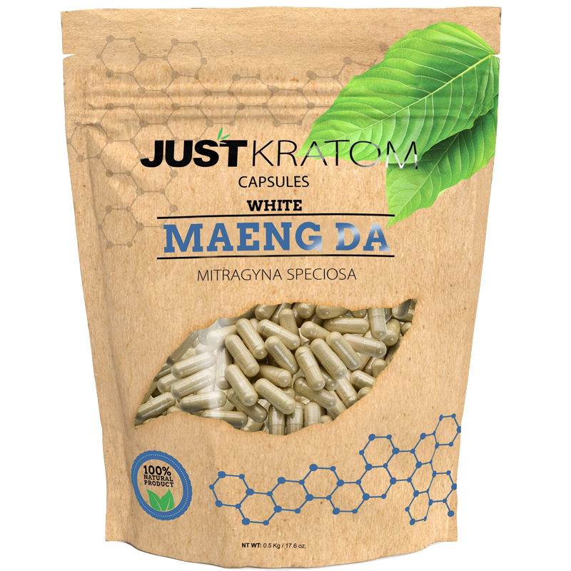 Just Kratom White Maeng Da - 500ct