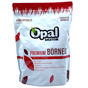 Opal Kratom Borneo Capsule - 1000ct