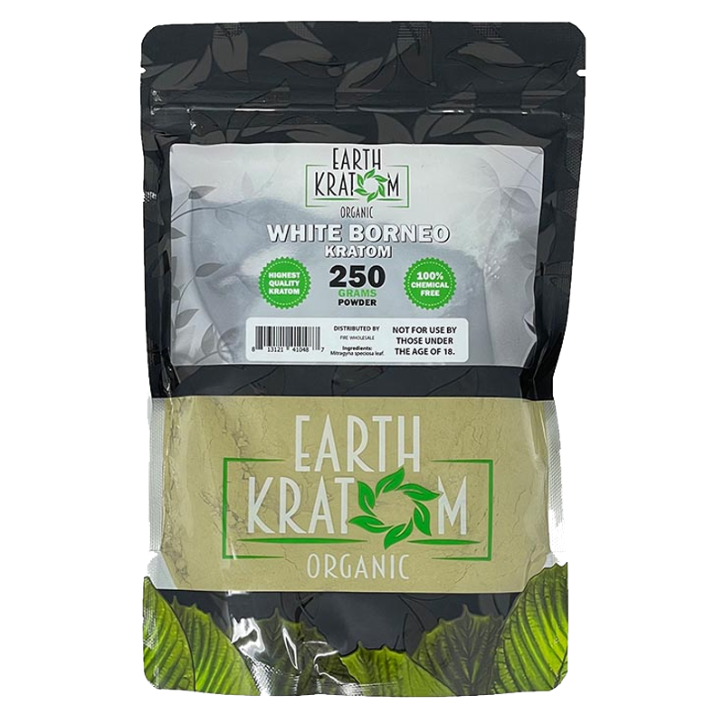 Earth Kratom White Borneo Kratom Powder