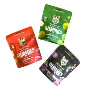 3 bags of Sembuh Red Maeng Da Kratom Extract Gummies
