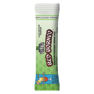 VooDoo3 Ultra Red Borneo Kratom Powder Drink Mix-Island Breeze