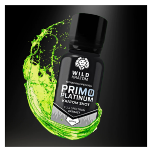 Wild Kratom Primo Platinum Kratom Extract Shot - 10ml
