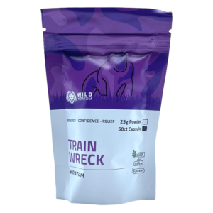 Buy Wild Kratom Trainwreck Kratom Capsules