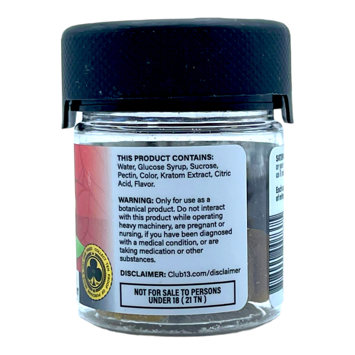 Club 13 Red Apple Extract Kratom Gummies