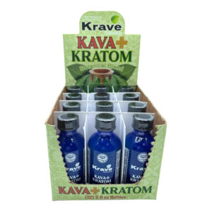Krave Kratom Kava Blend Extract Shot