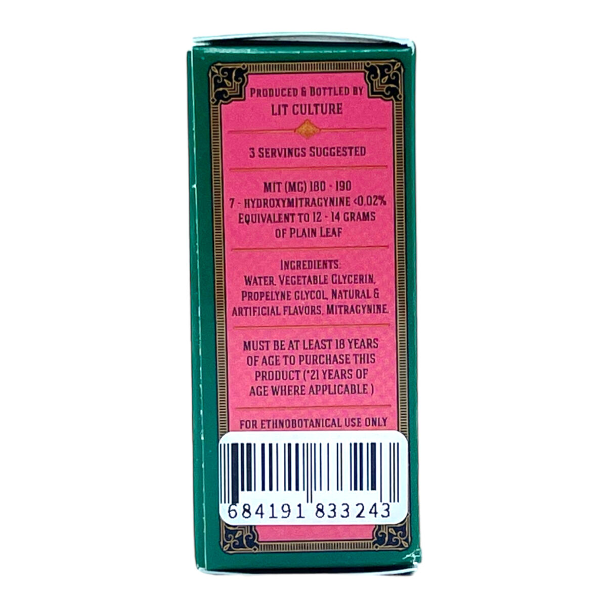 Buy Lit Culture Watermelon Kratom Shot