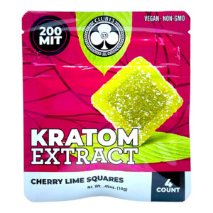 Club 13 Cherry Lime Extract Kratom Gummies