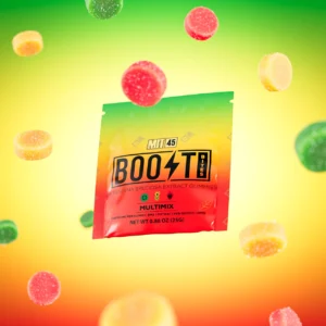 artistic image of MIT 45 Boost Bites Kratom Gummies (var 1)