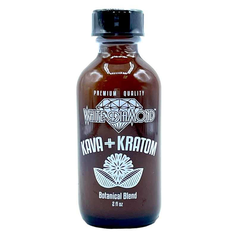 White Diamond Kava Kratom Extract Shot