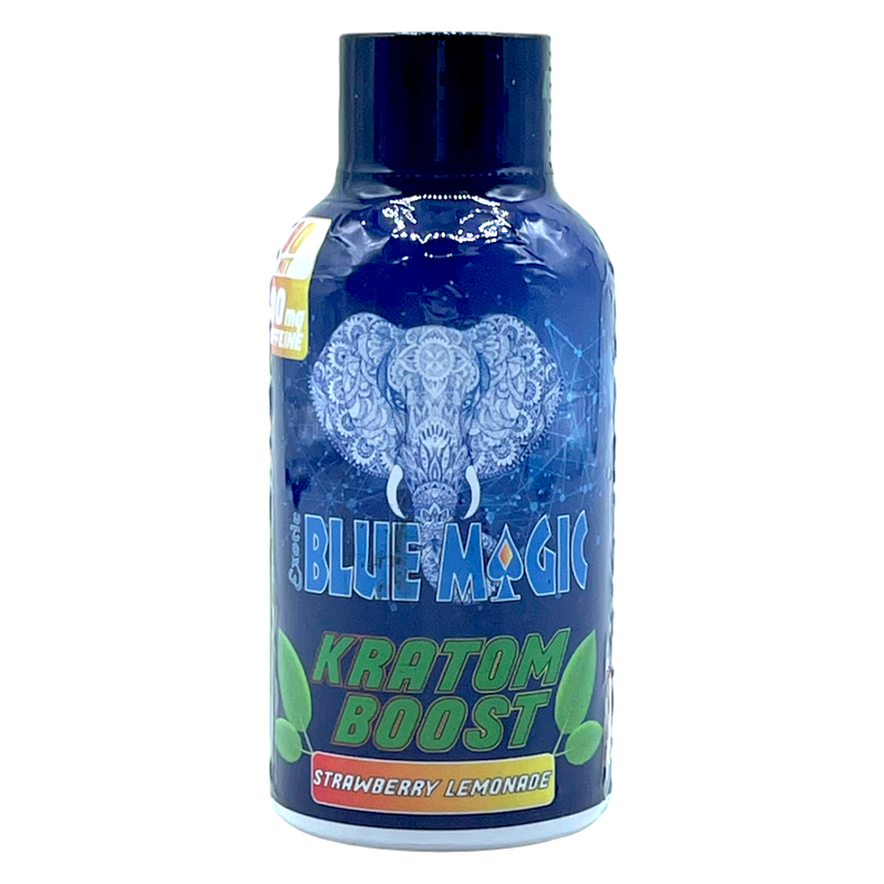 Blue Magic Kratom Boost Strawberry Lemonade 80mg 59mL
