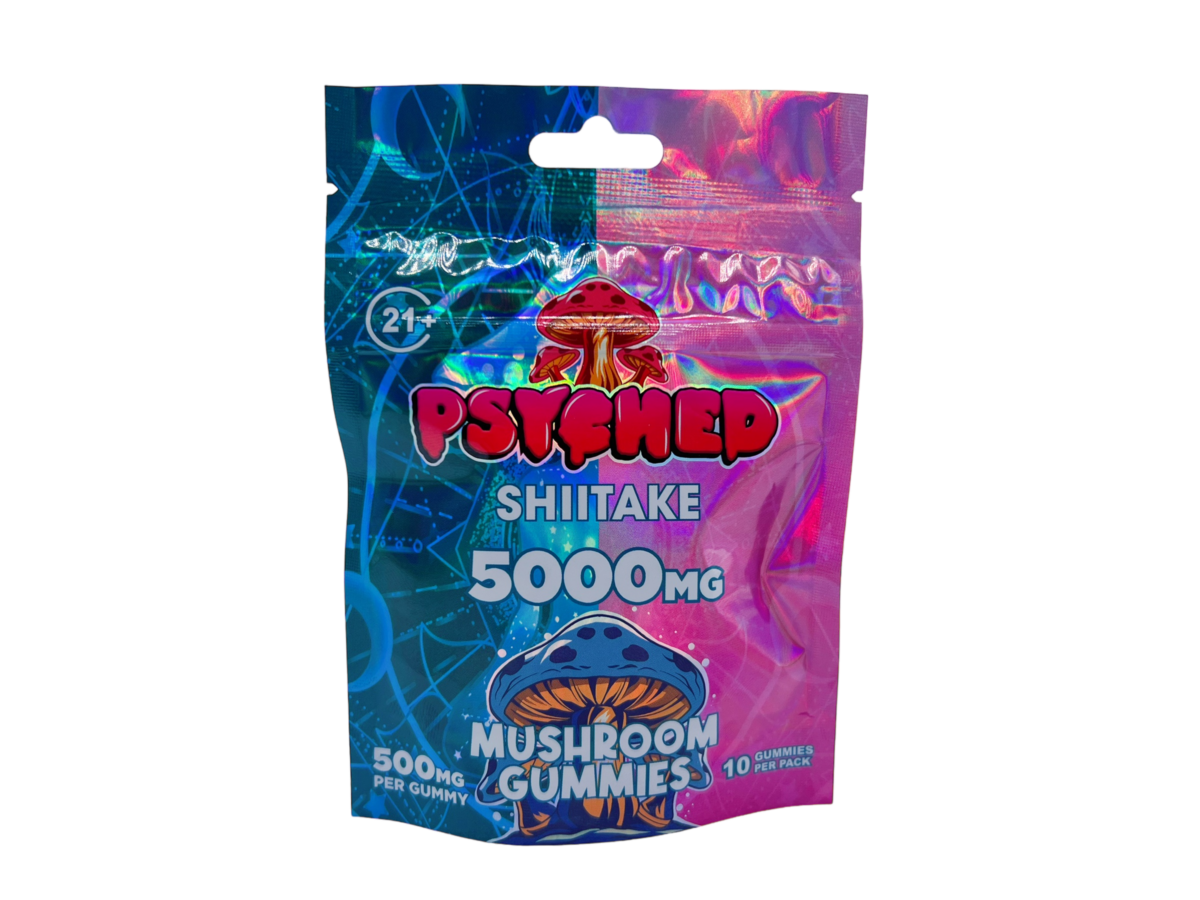 Psyched Shiitake Mushroom Gummies - 500mg