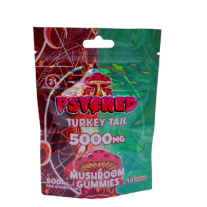 Psyched Turkey Tail Mushroom Gummies - 500mg