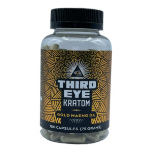 Third Eye Gold Maeng Da Kratom Capsules