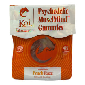 Koi Mushroom Peach Razz Psychedelic Muscimind Gummies