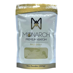 Monarch Bali Gold Kratom Powder - 8oz