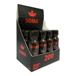 display box of Soma Kratom Extract Shot 100mg 10mL (var 1)