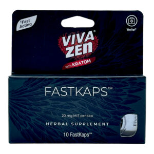 VIVAZEN FastKaps Kratom Extract Gel Caps - 10ct