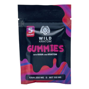 Wild Kratom Kava Kratom Gummies - 5ct