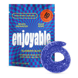 Buy Enjoyable Mushroom Nootropic Gummies - Blueberry Blast