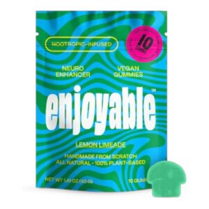 Enjoyable Mushroom Nootropic Gummies Lemon Limeade
