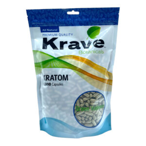 Krave Kratom Green Vietnam Capsules - 1000 Caps