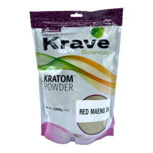 Krave Kratom Red Maeng Da Powder - 1000g