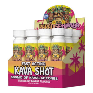 Paradise Kava - Kava Shot - Strawberry Banana