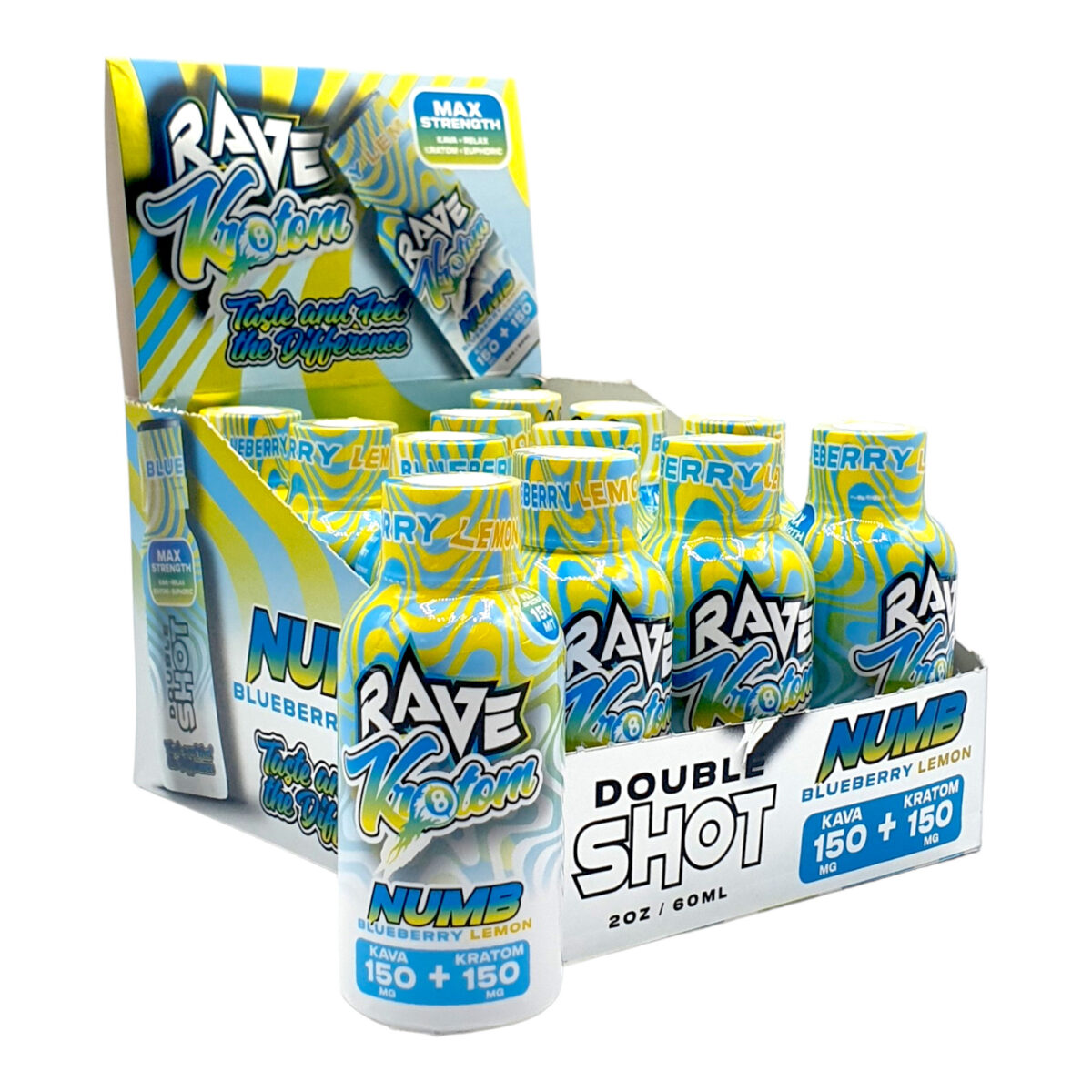 Rave Kratom Kava Numb Shot - 15ml