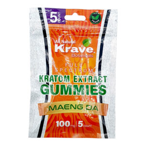 Krave Maeng Da Kratom Gummies – 5ct