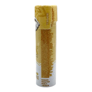 side of bottle of Tusk Vanilla Coffee Gold Kratom Shot 150mg (var 1)